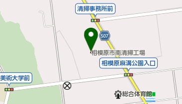 麻溝台リサイクルスクエアの地図画像