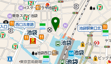 ヘヤギメ! 池袋店の地図画像