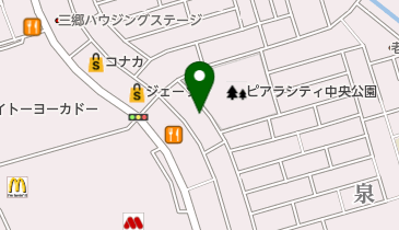 ホワイト餃子 三郷店の地図画像