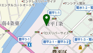 リッチピクチャーズ株式会社 札幌オフィス/札幌システムセンターの地図画像