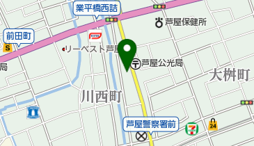 芦屋市消費生活センターの地図画像