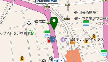 SLENDS(スレンズ) 大阪梅田店の地図画像