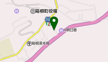 箱根菜の花展示室の地図画像