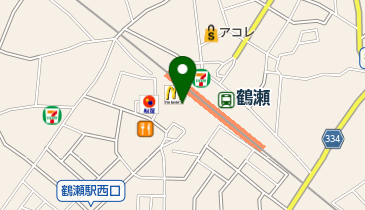 銀座コージーコーナー 鶴瀬店の地図画像