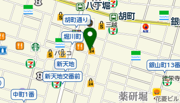 再来軒 堀川店の地図画像