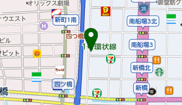 沖縄料理おおいりの地図画像