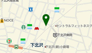 九州料理と旨い酒どんたく 下北沢店の地図画像