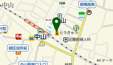 銀座コージーコーナー 中山とうきゅう店の地図画像