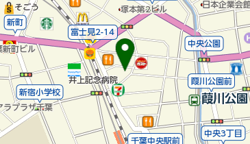 和食の故郷 千葉本店の地図画像