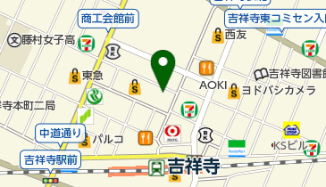 SCRAP(スクラップ)ナゾビル 吉祥寺の地図画像