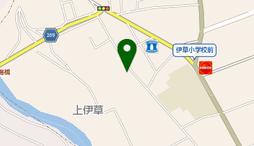 金笛しょうゆパークの地図画像