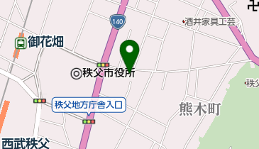 パティスリーイシノの地図画像