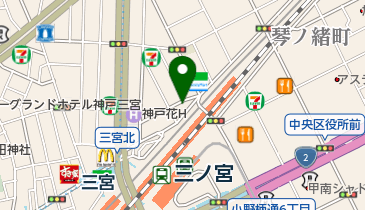 肴&times;天ぷら ニカイノオアシスの地図画像