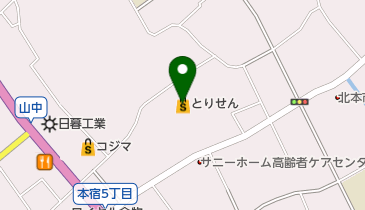 銀座コージーコーナー とりせん北本の地図画像