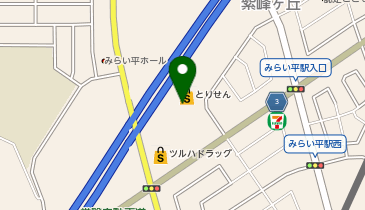 銀座コージーコーナー とりせんみらい平店の地図画像