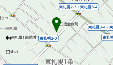 HAIR GALLRERY sapporo COIFFE(ヘアギャラリーサッポロコフィエ)の地図画像