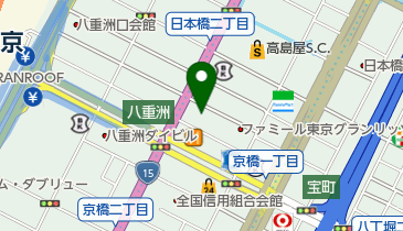 ビジネスエアポート日本橋の地図画像