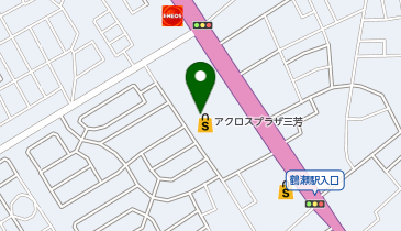 銀座コージーコーナー ヤオコー三芳藤久保店の地図画像