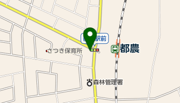 ホワイト急便 都農駅前店の地図画像