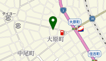 ホワイト急便 大原店の地図画像