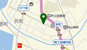 ホワイト急便 阿久根本町店の地図画像