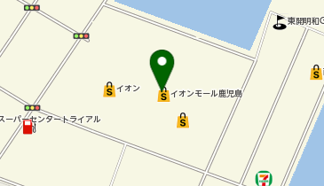 ホワイト急便 イオンモール鹿児島店の地図画像