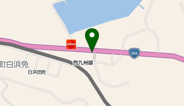 ホワイト急便 志佐店の地図画像