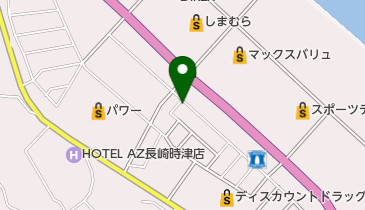 ホワイト急便 日並店の地図画像