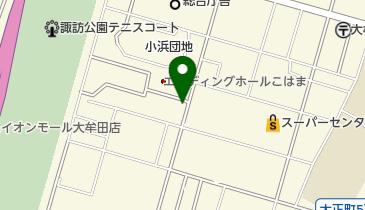 ホワイト急便 小浜店の地図画像