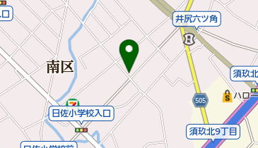 ホワイト急便 横手南店の地図画像