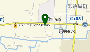 ホワイト急便 柳川病院前店の地図画像