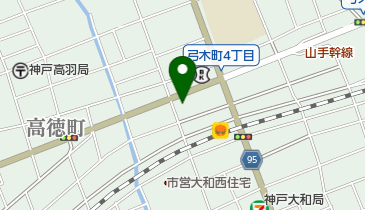 ホワイト急便 弓木町店の地図画像