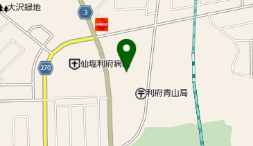 フジヤ 利府青山店の地図画像
