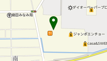銀座コージーコーナー アピタ島田店の地図画像