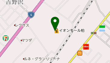 クラブネイス体操教室 イオンモール柏校の地図画像