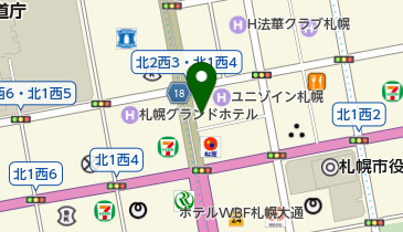 なかよし餃子 クレオパトラの地図画像