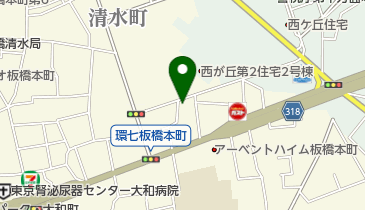 いわい製麺の地図画像