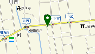 お食事処あしたの地図画像