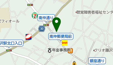 モダン割烹 銀平の地図画像