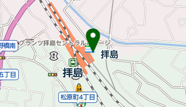 中華そば ムタヒロ 拝島駅店の地図画像