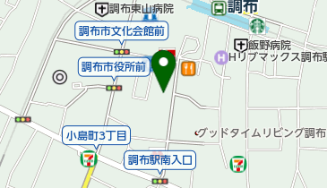 東京靴流通センター 調布駅南口店の地図画像