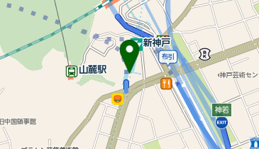 ザ・プラスカーサ 神戸北野店の地図画像