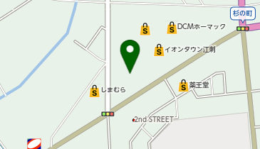 DAISO(ザ・ダイソー) イオンタウン江刺店の地図画像