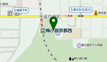 VIVA SQUARE KYOTO(ビバスクエア京都)の地図画像