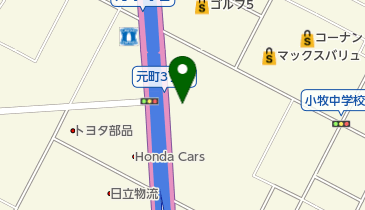 ブルースカイランドリー トリコガーデン小牧店の地図画像