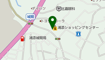 ホワイト急便 浦添ショッピングセンター店の地図画像