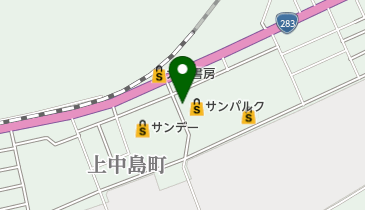 ホワイト急便 サンパルク店の地図画像