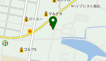 Pollen hair dressers(ポレン ヘア ドレッサーズ)の地図画像