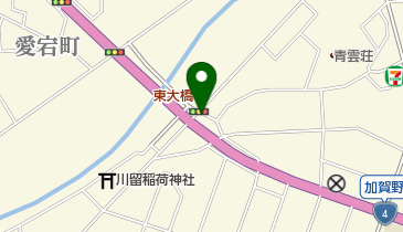 ホワイト急便 加賀野店の地図画像