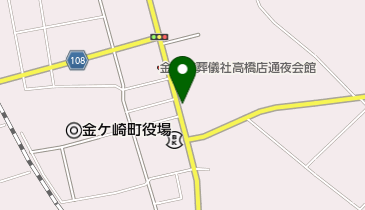 ホワイト急便 金ヶ崎本町店の地図画像